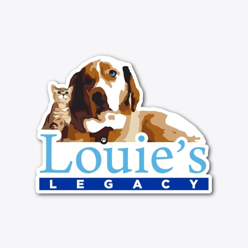 Louie's Legacy Logo Sticker